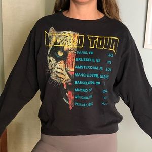 World tour sweatshirt